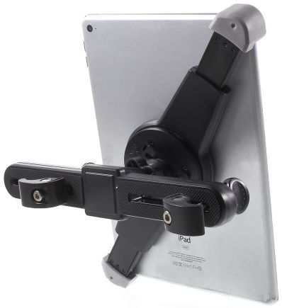 Universele Tablet Houder Voor Auto Hoofdsteun Zwart afbeelding 3