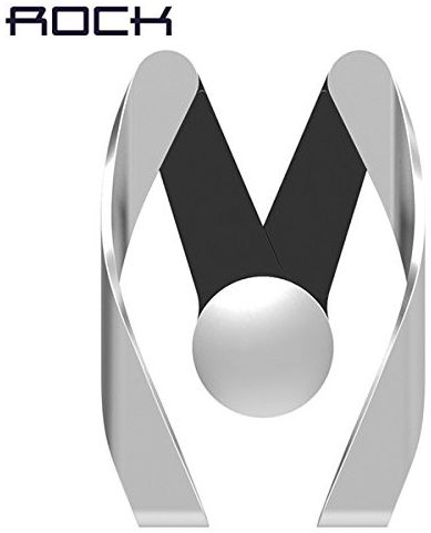 ROCK Autobot Verstelbare Ventilatie Telefoonhouder Auto Zilver afbeelding 6