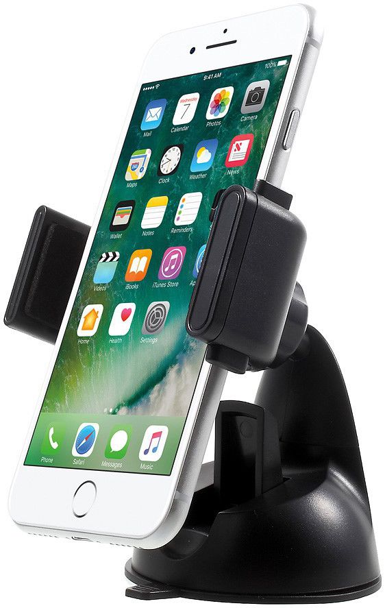 Universele Voorruit Smartphone Houder Auto met Zuignap Zwart afbeelding 4
