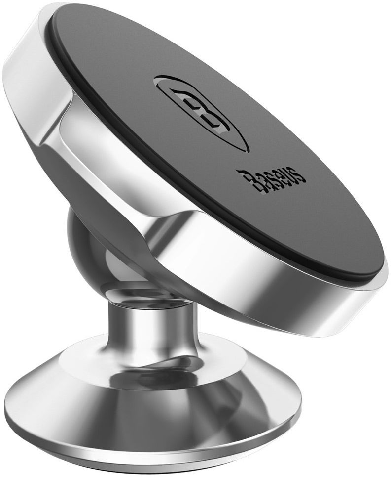 Baseus Verstelbare Magnetische Telefoonhouder Dashboard Zilver afbeelding 1
