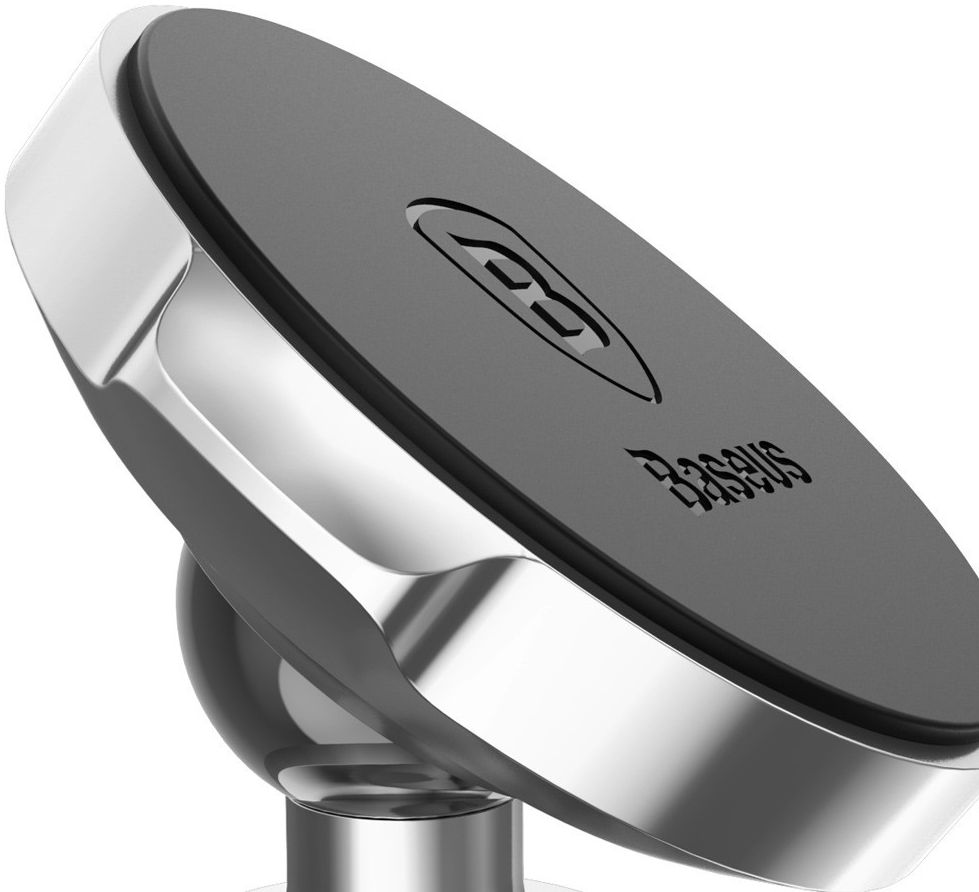 Baseus Verstelbare Magnetische Telefoonhouder Dashboard Zilver afbeelding 4