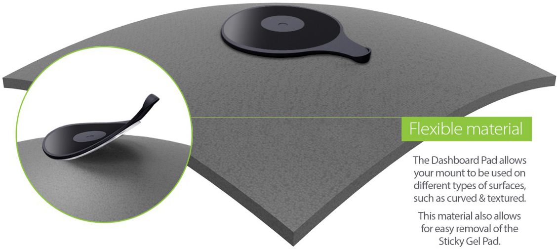 iOttie Sticky Gel Dashboard Pad afbeelding 3