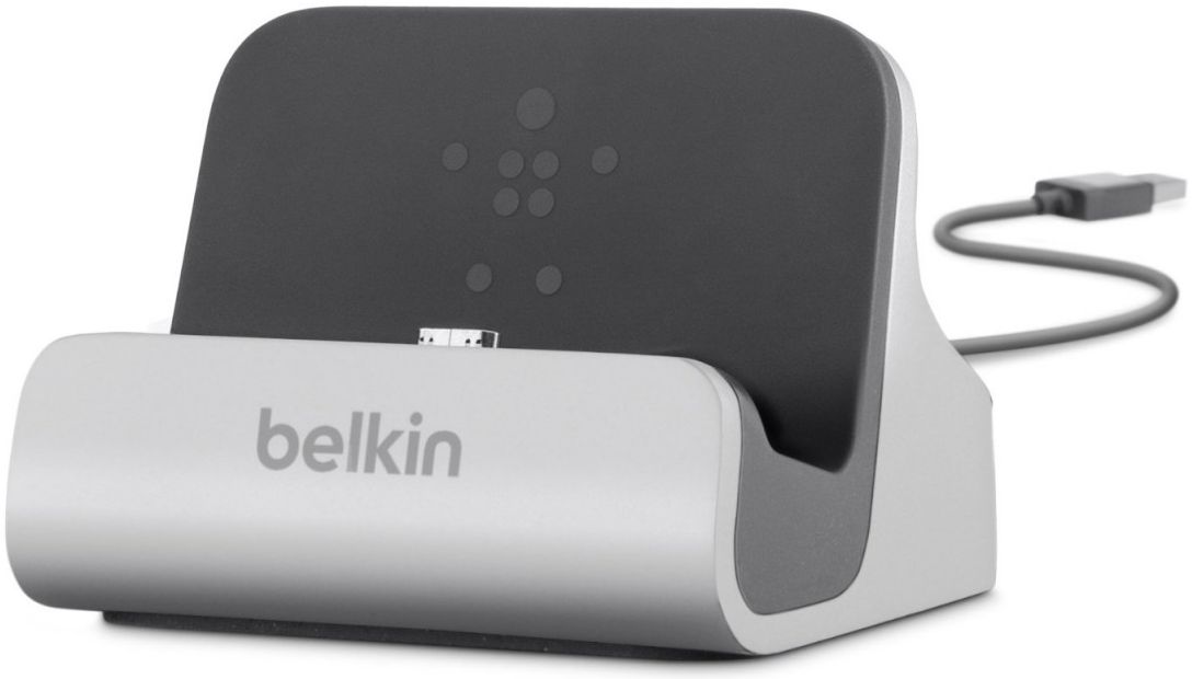 Belkin PowerHouse Micro-USB Dock Telefoonhouder met Oplader Zwart afbeelding 2