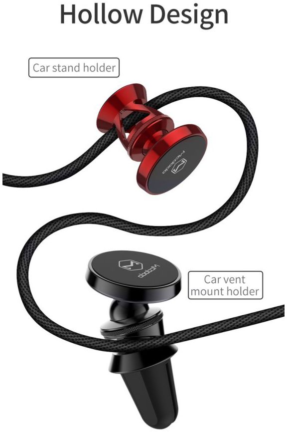 Magnetische Universele Auto Ventilatierooster Telefoonhouder Zwart afbeelding 14