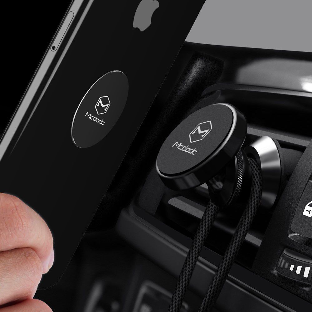 Magnetische Universele Auto Ventilatierooster Telefoonhouder Zwart afbeelding 2