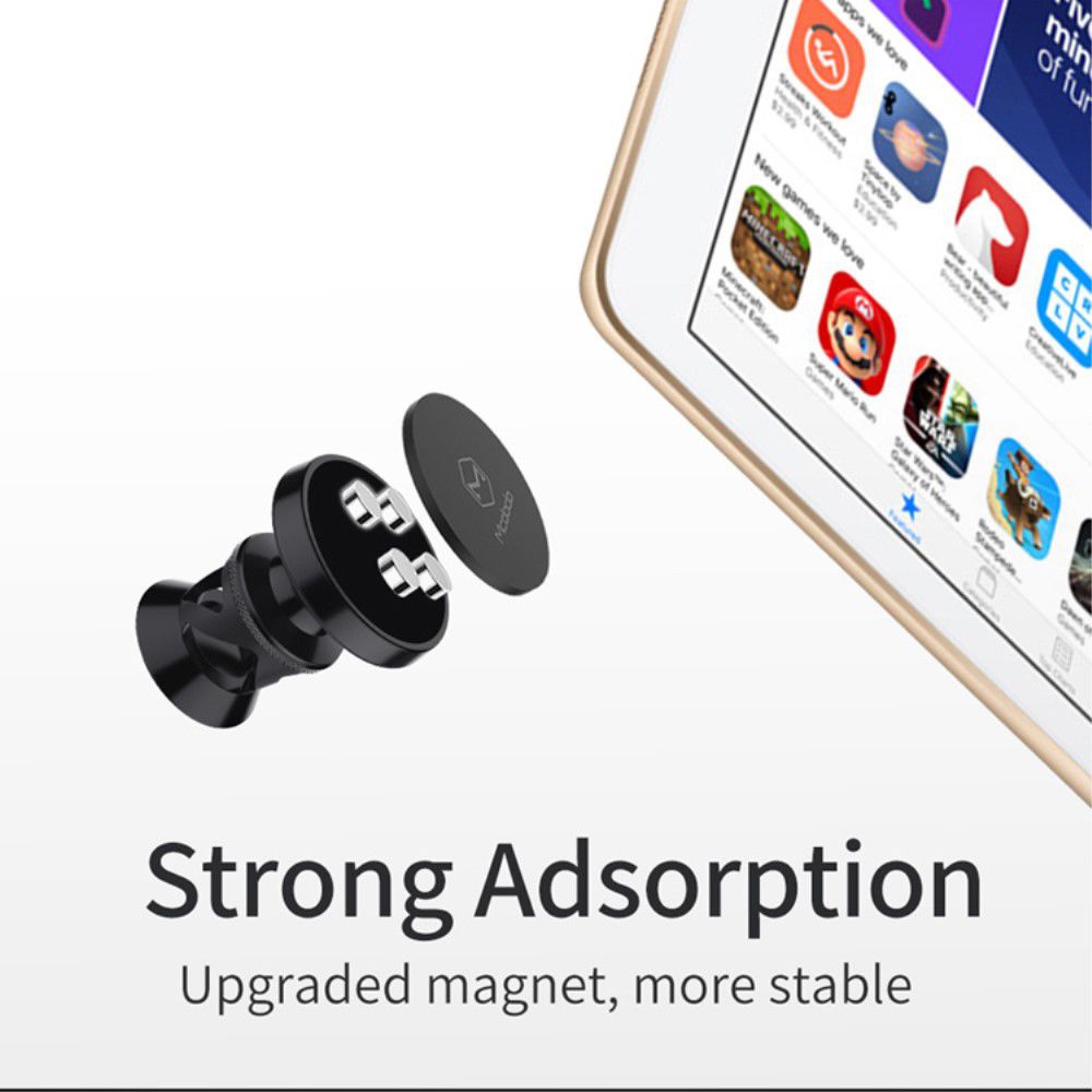 Magnetische Universele Auto Ventilatierooster Telefoonhouder Zwart afbeelding 15