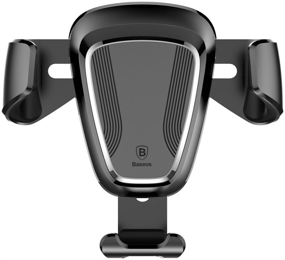 Baseus Gravity Universele Smartphone Ventilatierooster Houder Zwart afbeelding 3