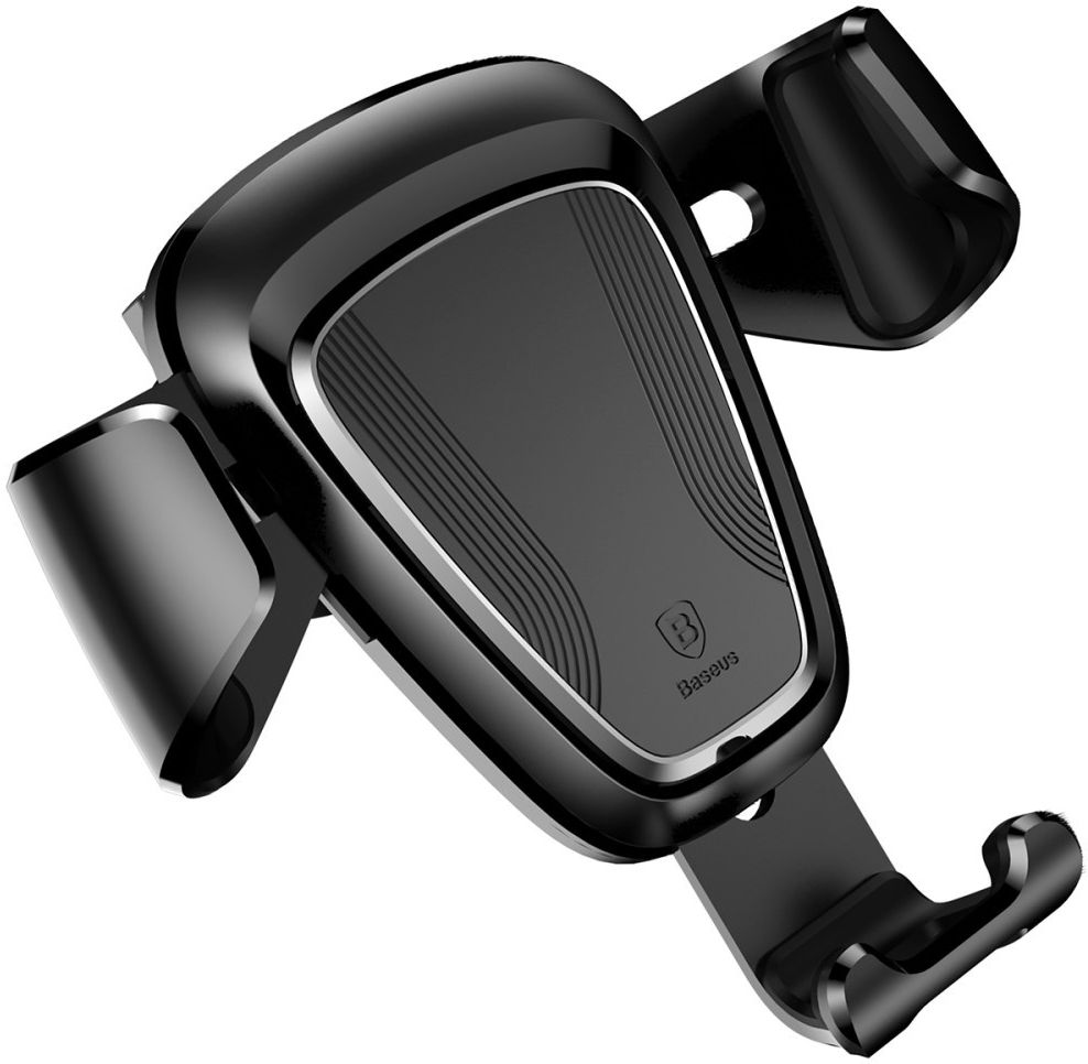 Baseus Gravity Universele Smartphone Ventilatierooster Houder Zwart afbeelding 7