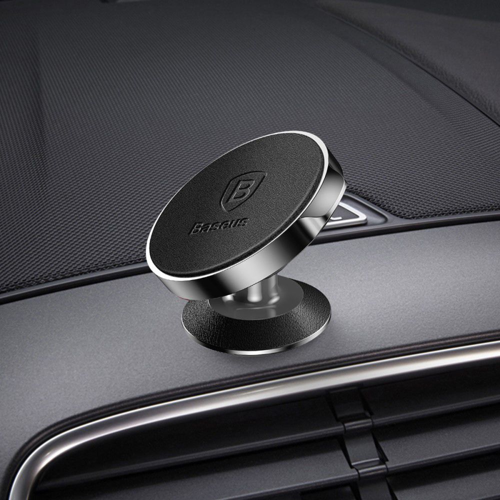 Baseus Echt Leer Universele Smartphone Auto Dashboard Houder afbeelding 2