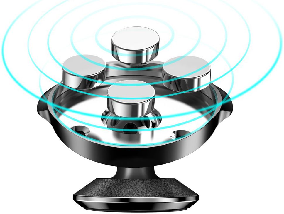Baseus Echt Leer Universele Smartphone Auto Dashboard Houder afbeelding 5