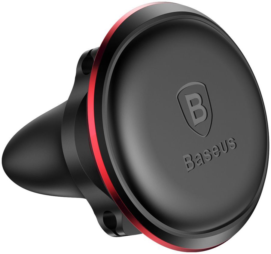 Baseus 360º Verstelbare Ventilatierooster Houder met Kabelclip Rood afbeelding 4