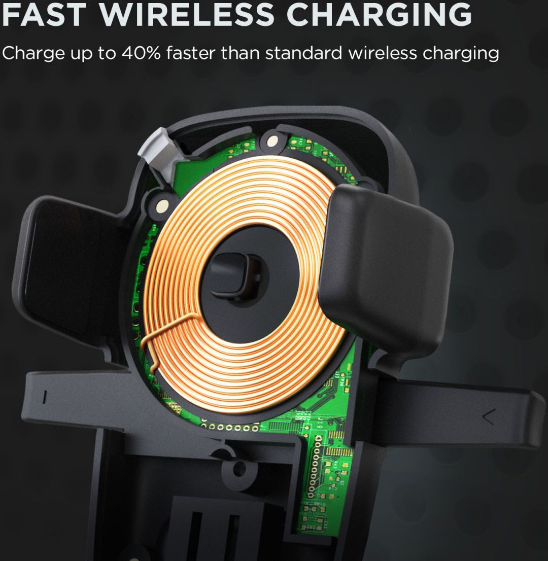 iOttie Easy One Touch 4 QI Draadloos Laden Fast Charge Telefoonhouder afbeelding 9