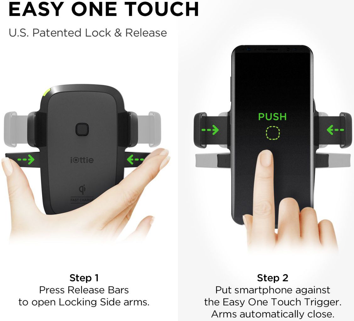 iOttie Easy One Touch 4 QI Draadloos Laden Fast Charge Telefoonhouder afbeelding 10
