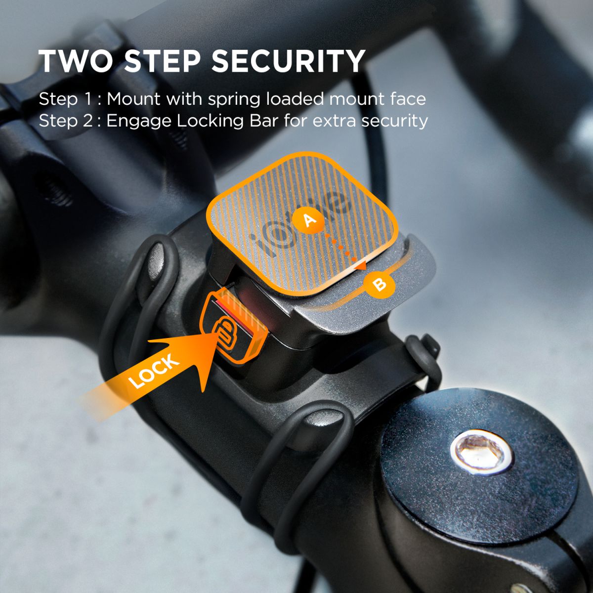 iOttie Active Edge Go Fietshouder met iPhone SE 2020 Hoesje Zwart afbeelding 5
