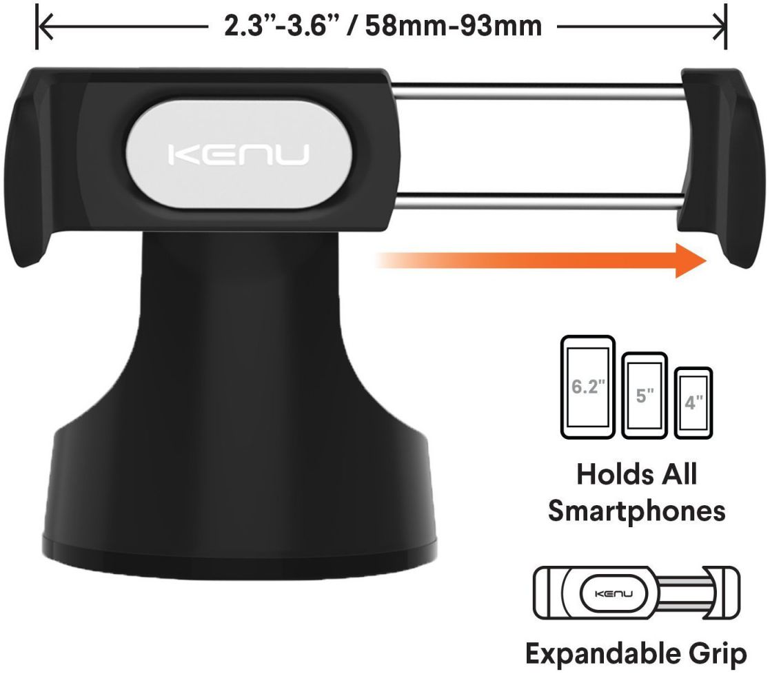 Kenu Airbase Pro Premium Auto Telefoonhouder Dashboard Met Zuignap afbeelding 7