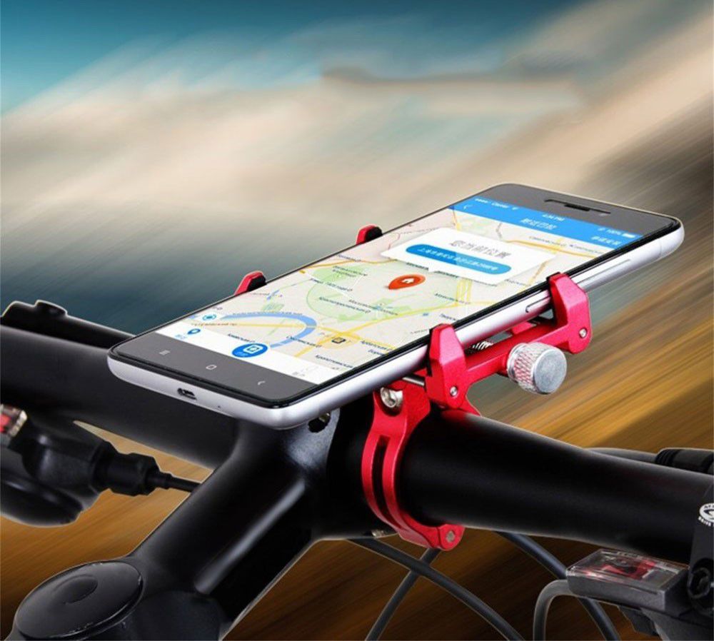 GUB G86 Universele Fiets Telefoonhouder voor Smartphone Rood afbeelding 1