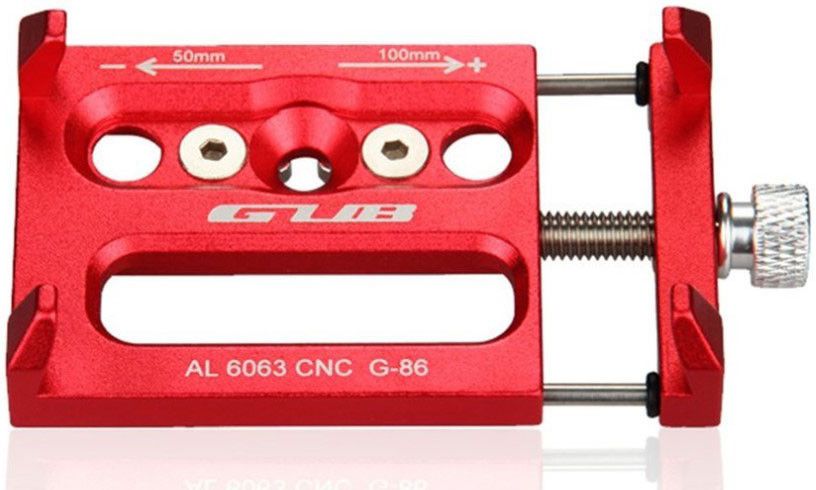 GUB G86 Universele Fiets Telefoonhouder voor Smartphone Rood afbeelding 2