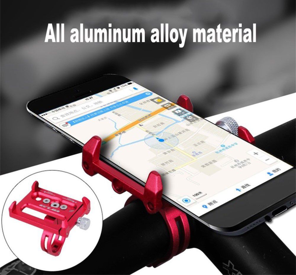 GUB G86 Universele Fiets Telefoonhouder voor Smartphone Rood afbeelding 10
