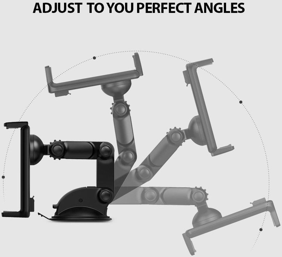Ringke Monster Car Mount Dashboard Telefoonhouder Met Zuignap Zwart afbeelding 4