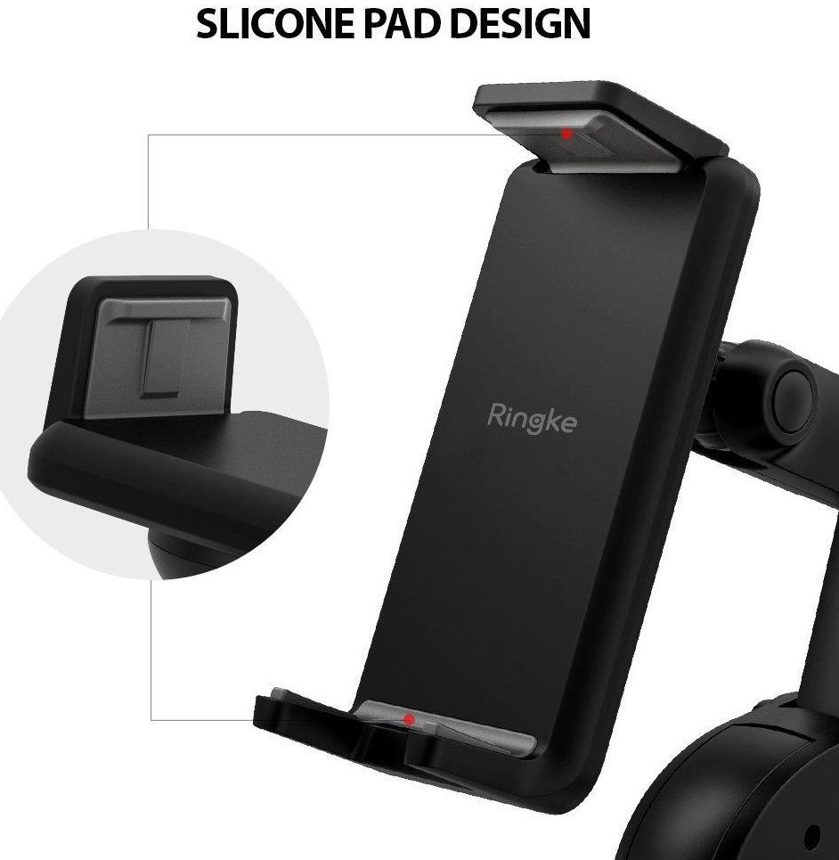 Ringke Monster Car Mount Dashboard Telefoonhouder Met Zuignap Zwart afbeelding 9