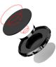 Cafele Compacte Universele Magnetische Houder met Sticker Zwart