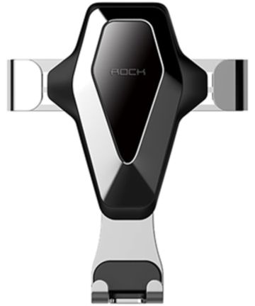 Rock Gravity II Universele Ventilatierooster Smartphonehouder Zilver Houders