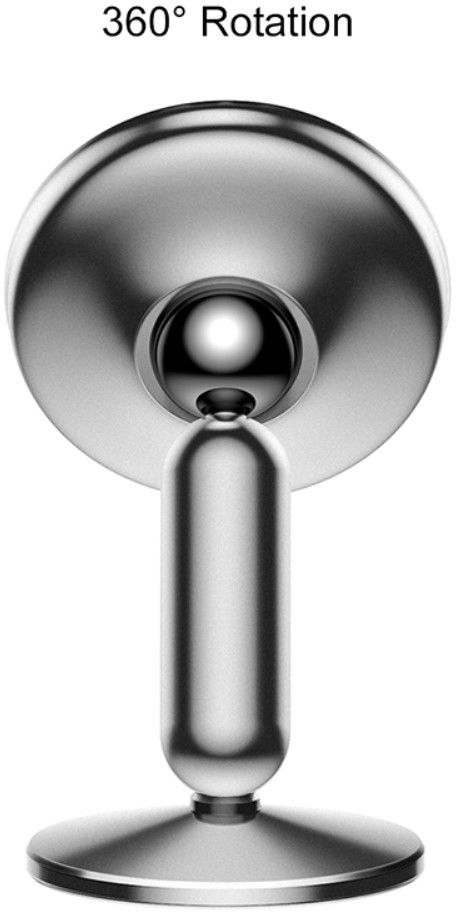 Baseus Magnetische Dashboard Telefoonhouder Met Zuignap Grijs afbeelding 3