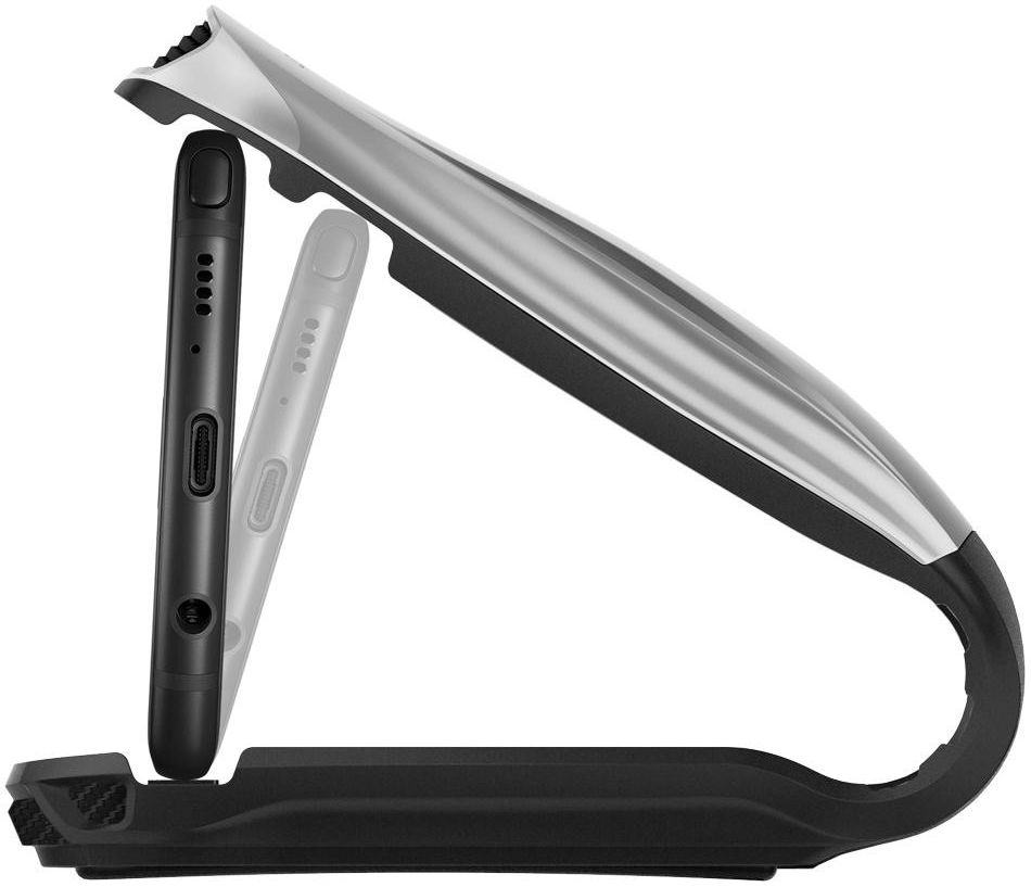 Spigen Kuel Turbulence Smartphonehouder Auto Dashboard S40-2 Zilver afbeelding 3