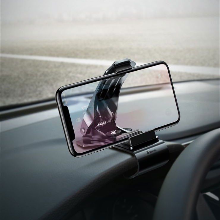 Italiaans Maak plaats chatten Baseus Direct-view Smartphone Houder Auto Dashboard Zwart | GSMpunt.nl