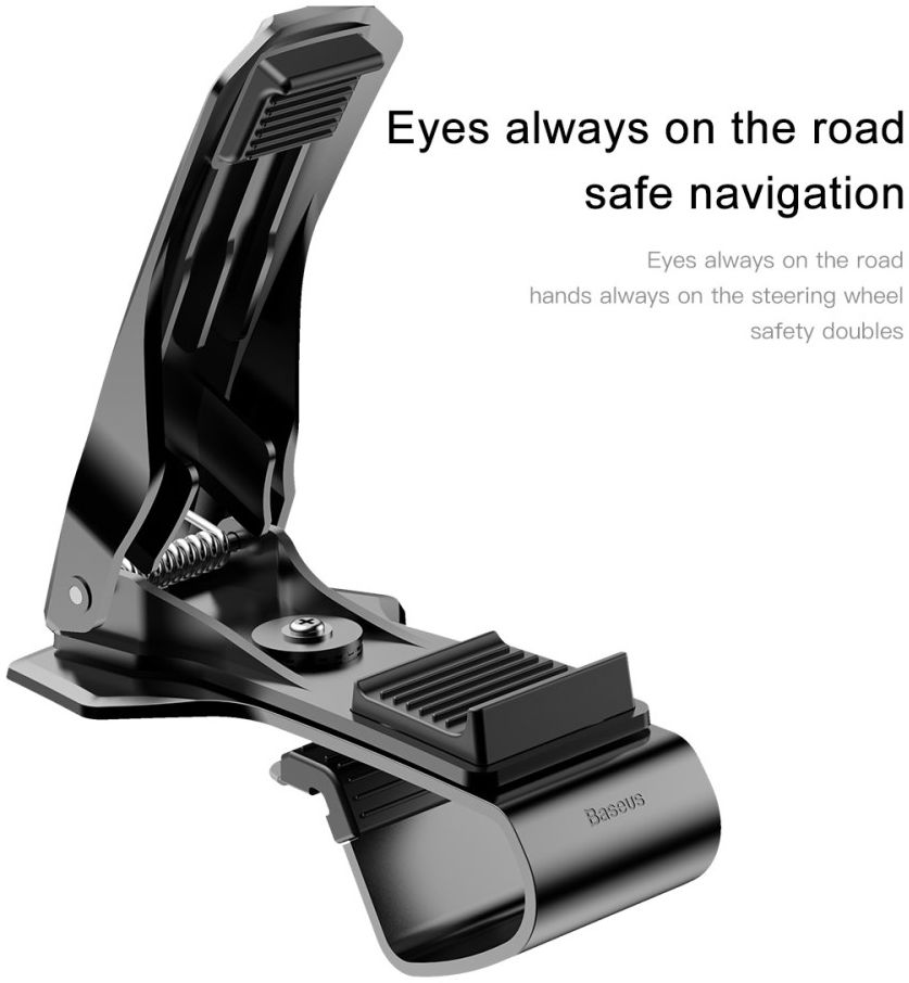 Baseus Direct-view Smartphone Houder Auto Dashboard Zwart afbeelding 15