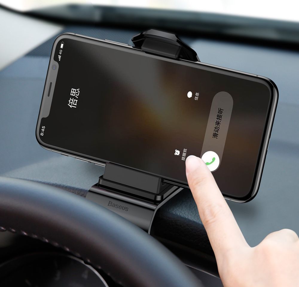 Baseus Direct-view Smartphone Houder Auto Dashboard Zwart afbeelding 7