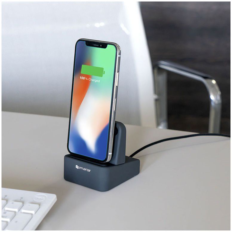 4Smarts uDock Lighting Charging Station Zwart afbeelding 2