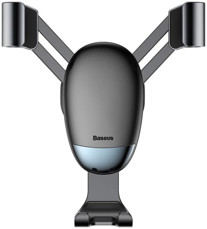 Baseus Mini Gravity Ventilatierooster Autohouder Zwart afbeelding 2