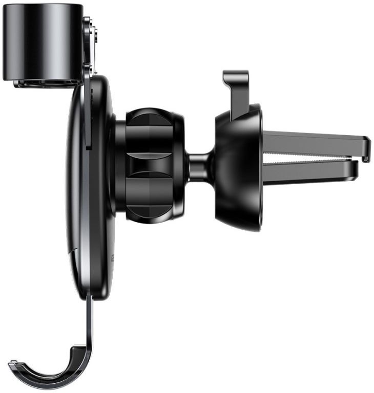 Baseus Mini Gravity Ventilatierooster Autohouder Zwart afbeelding 5