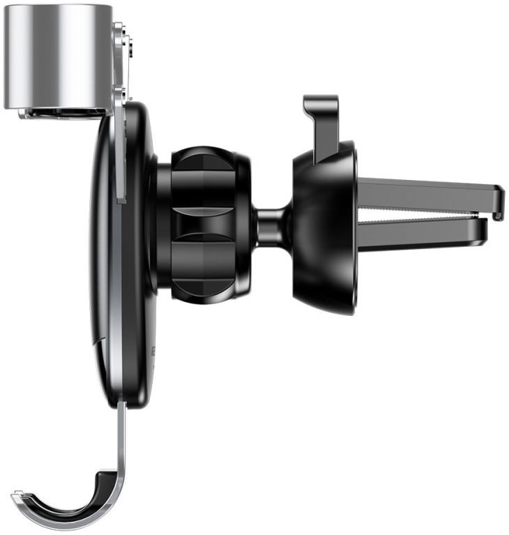 Baseus Mini Gravity Ventilatierooster Autohouder Zilver afbeelding 4