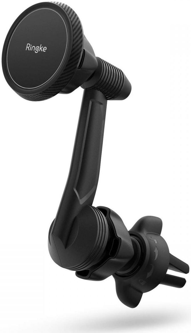 Ringke Power Clip Wing Ventilatie Telefoonhouder Car Mount Zwart afbeelding 1