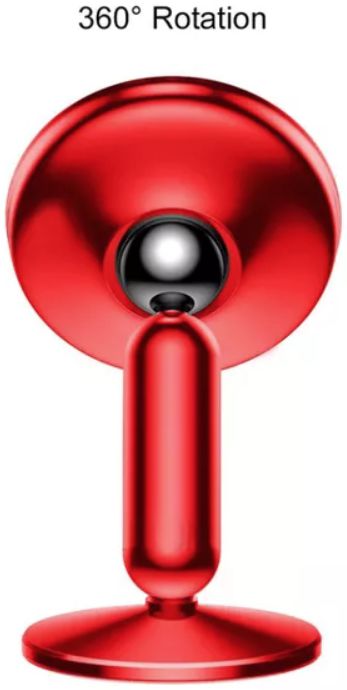 Baseus Magnetische Dashboard Telefoonhouder Met Zuignap Rood afbeelding 4