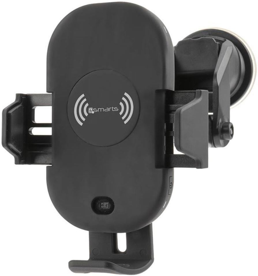 4Smarts VoltBeam Sensor 2 Telefoonhouder Met Zuignap Draadloos Opladen afbeelding 2