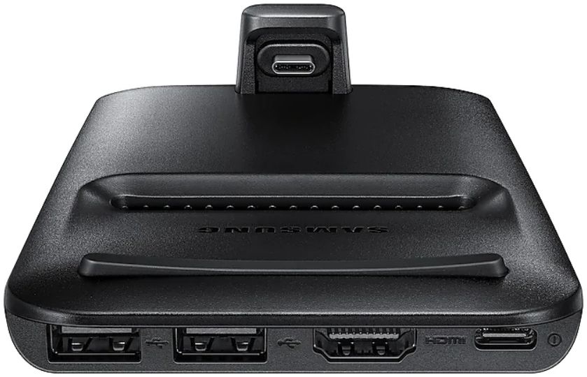 Originele Samsung DeX Pad Telefoonhouder met Oplader Zwart afbeelding 4