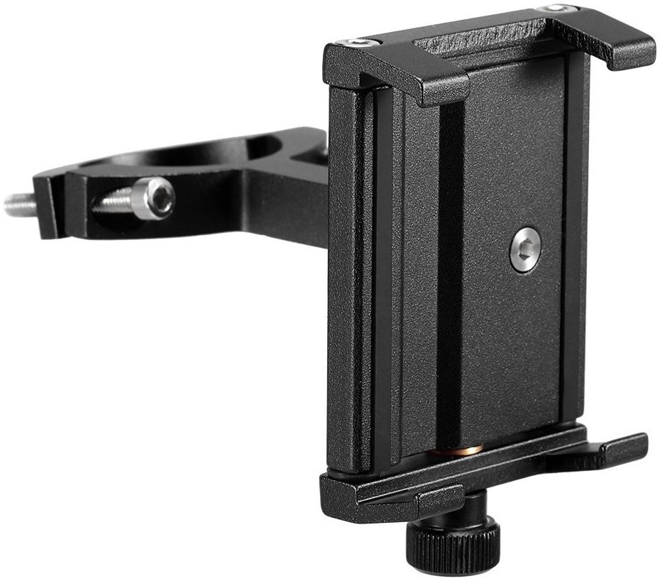 Universele Aluminium Smartphonehouder voor Fietsen Zwart afbeelding 4