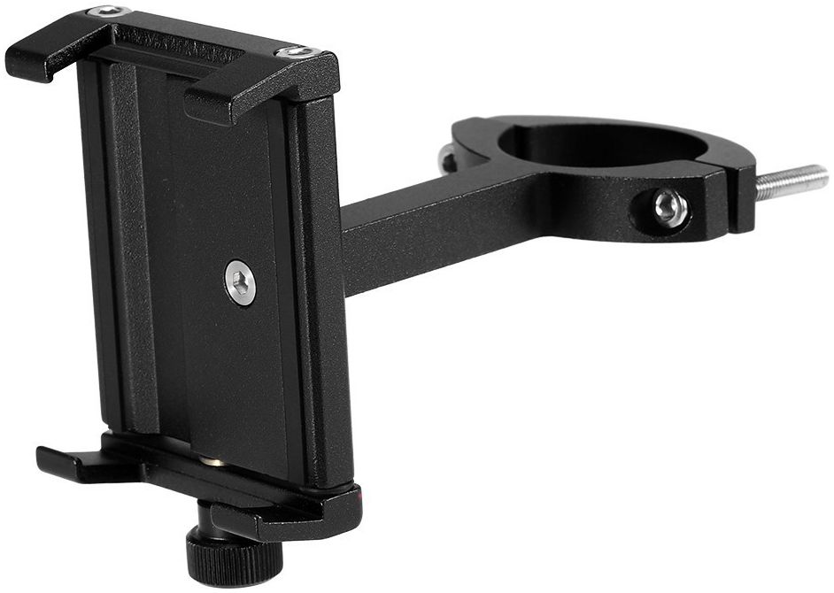 Universele Aluminium Smartphonehouder voor Fietsen Zwart afbeelding 6
