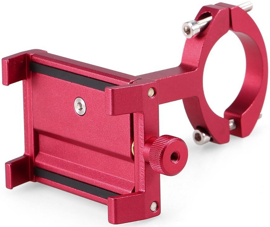 Universele Aluminium Smartphonehouder voor Fietsen Rood afbeelding 5