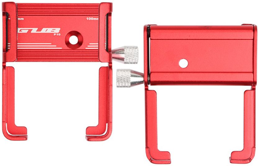 GUB P10 Universele Verstelbare Telefoon Fietshouder Smartphone Rood afbeelding 4