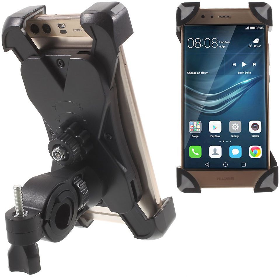 Universele 360 Graden Telefoonhouder Fiets Zwart afbeelding 1