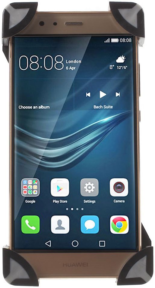 Universele 360 Graden Telefoonhouder Fiets Zwart afbeelding 2