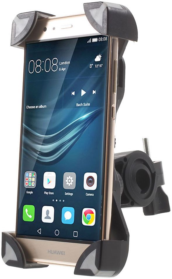 Universele 360 Graden Telefoonhouder Fiets Zwart afbeelding 3