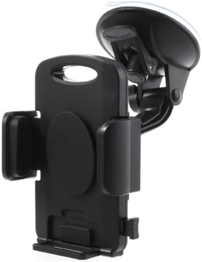 Universele 360 Graden Dashboard Auto Telefoonhouder met Zuignap Zwart afbeelding 1