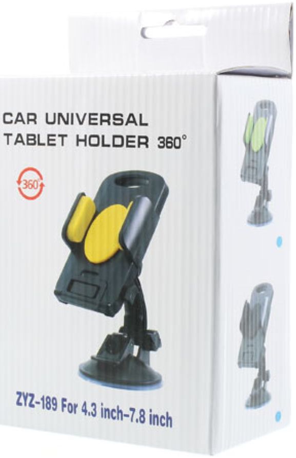 Universele 360 Graden Dashboard Auto Telefoonhouder met Zuignap Zwart afbeelding 11
