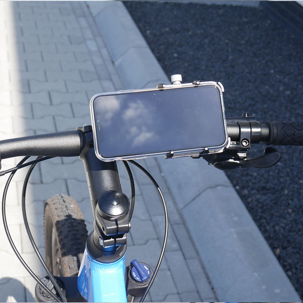 GUB Pro 3 Universele Fiets/Motor Telefoonhouder voor Smartphones Grijs afbeelding 6