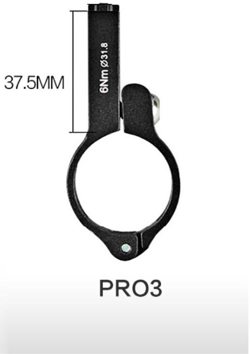 GUB Pro 3 Universele Fiets/Motor Telefoonhouder voor Smartphones Grijs afbeelding 8